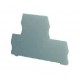 8012396298, Торцевой изолятор для клемм серии  TBL 10 2P (серый);EPL TBL 10 2P (упак 20 шт.)