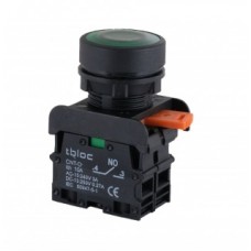 8025078085, Кнопка 22мм с возвратом 1 Н.О. (зеленый) с индикацией LED 220 V AC/DC; PSRL-1O 220 (упак 15 шт.)