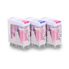 8036311200, Реле промежуточное; 1C, 12A, Au, LED, Тест кнопка, 12B DC; TRS LT-1C-12A-12 V DC (упак 20 шт.)